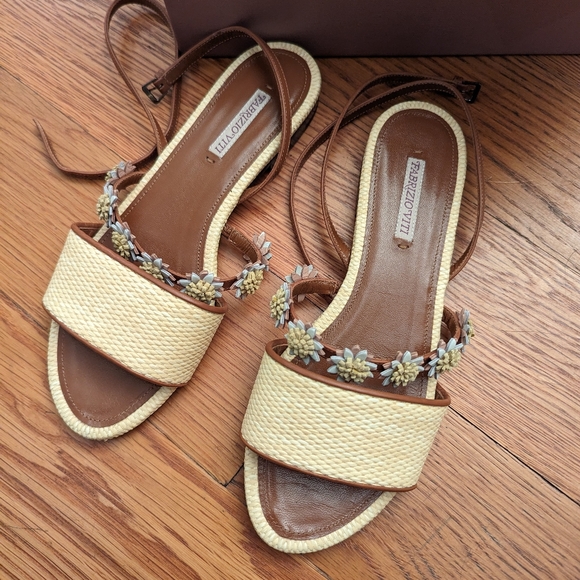 Fabrizio viti floral sandals - Picture 1 of 6